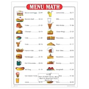 REMEDIA PUBLICATIONS Menu Math for Beginners, 6 Extra Price Lists 111B